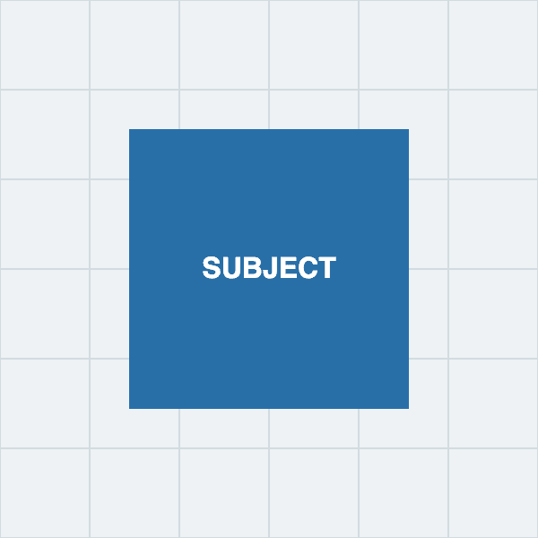 Actual square export of the landscape test image